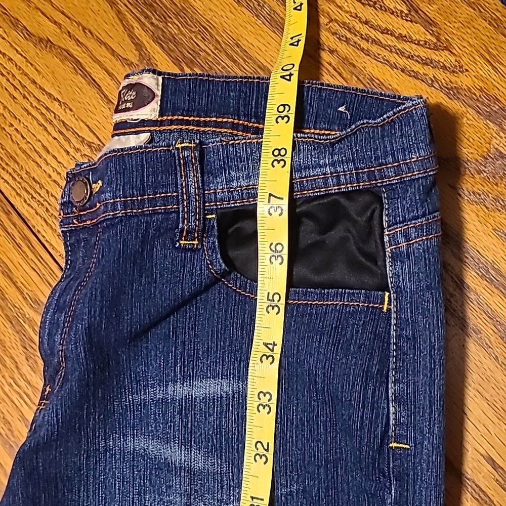 Elite Black Pocket Boot Cut Jeans - Ladies 9/10 - Picture 6 of 11